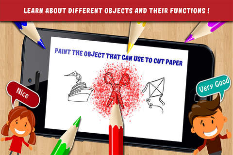 Preschool EduPaint-Free Color Book, Coloring Pages & Fun Educational Learning Games For Kids! Pro screenshot 3