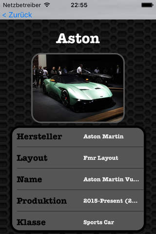 Best Cars - Aston Martin Vulcan Edition Photos and Video Galleries FREE screenshot 2