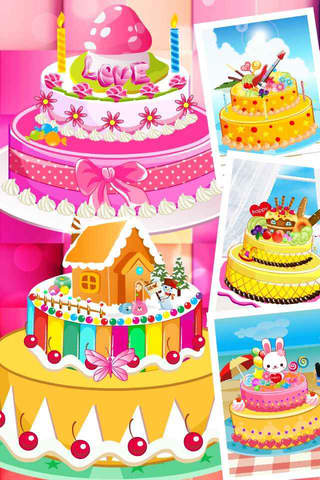 精美奶油蛋糕 - 甜品物语，女孩做饭食谱，女生儿童教育游戏 screenshot 4