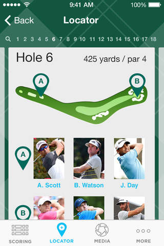 PGA Championship App 2016 – Baltusrol Golf Club screenshot 4