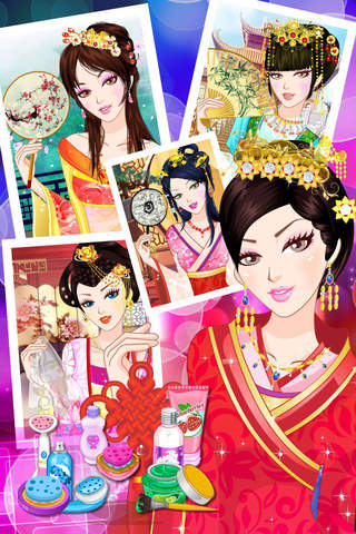 Empress spoiled – Retro Fashion Salon Game for Girls screenshot 4