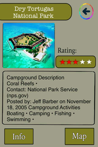 Florida State Campgrounds And National Parks Guide screenshot 3