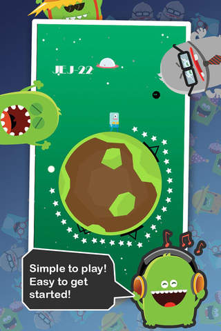 Cubic Minion Dash - Escape From Earth screenshot 3