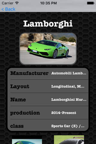Best Cars - Lamborghini Huracan Edition Photos and Video Galleries FREE screenshot 2
