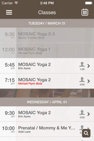 MOSAIC Yoga screenshot 3