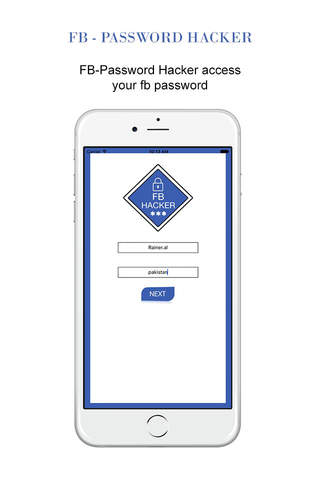 FB Password Hacker Prank screenshot 2