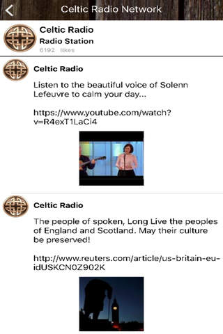 Celtic Radio Network screenshot 2