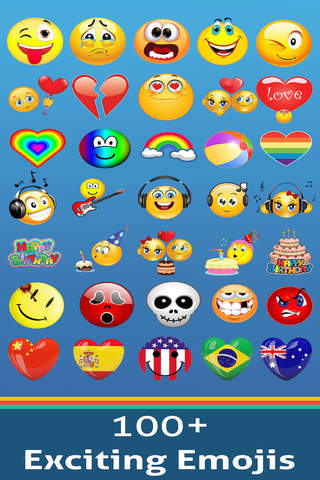 Emoji Picture Editor - Add Emoticons & Smileys To Photo For Instagram screenshot 2