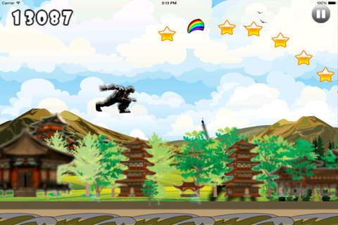 Amazing Samurai Jumper - Forest Heroes Adventure screenshot 4