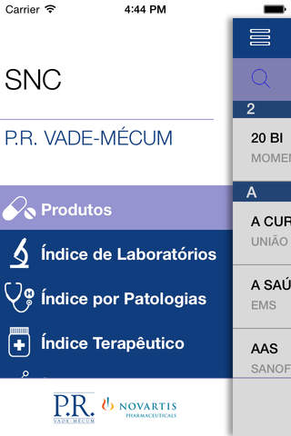 PR Vade-mécum SNC screenshot 2