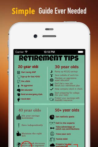 Retire 101: Retirement Planning screenshot 2