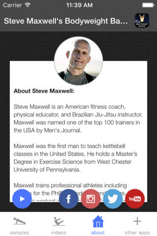 Steve Maxwell's Bodyweight Basics screenshot 4