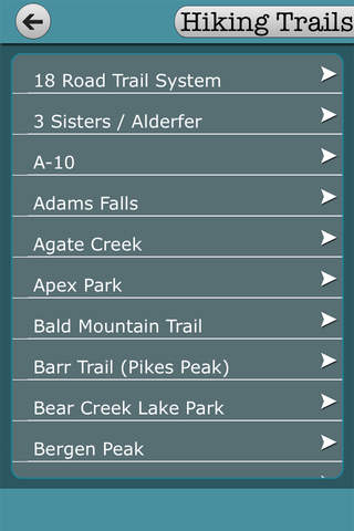 Colorado - Campgrounds & Hiking Trails screenshot 4