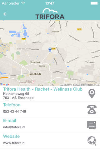Trifora Health Racket Wellness screenshot 3