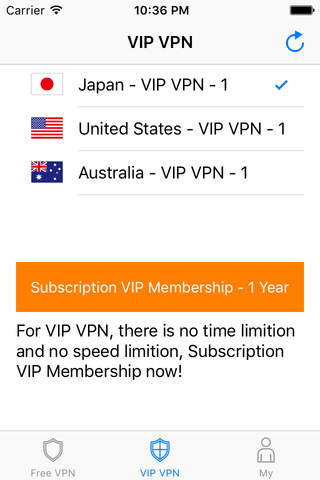YH VPN - Protect your private information now! screenshot 2
