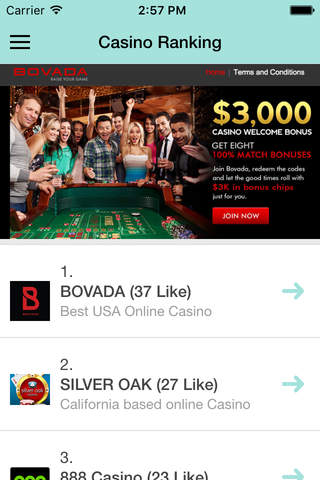 Mobile Casinos - Top Mobile Casino Sites screenshot 2
