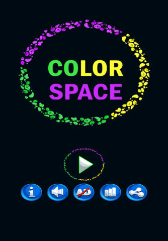 Color Space- Jam through the atmosphere while obstacles switch screenshot 2