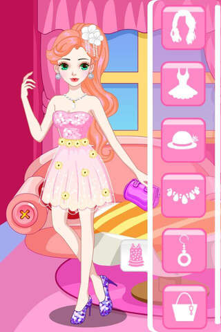 Shiny Princess Dress up - Fashion Prom Makeover Salon,Beauty New Costumes screenshot 4