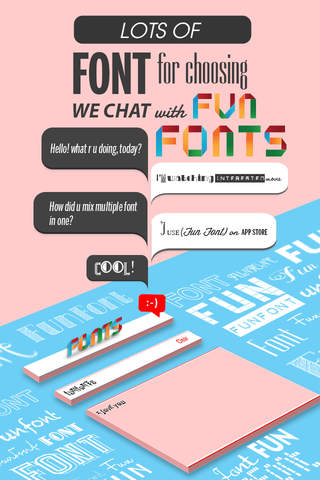 Pimp Your Font ™ : for Facebook, Twitter, Instagram, iMessages  + Cool Fonts - Characters + Symbols Keyboard - Color Text Pics + Pictures screenshot 4