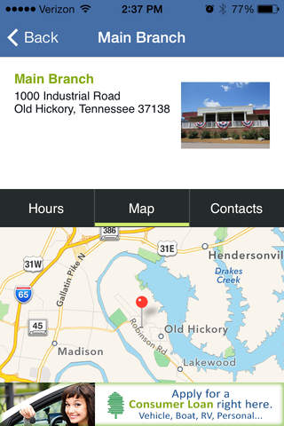 Old Hickory Credit Union Mobile screenshot 2