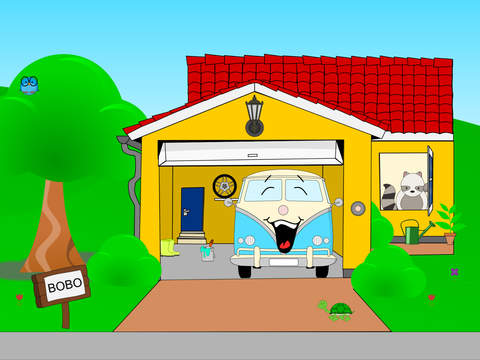 Скриншот из Bobo Garage - Car Games for 2-3 Year Olds