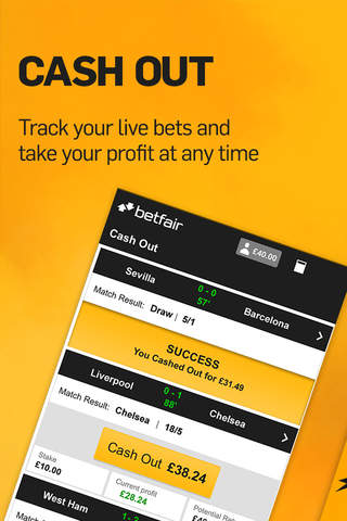 Betfair Sports Betting screenshot 2