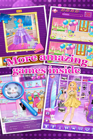 冰雪公主换装－女孩子最爱打扮、美容、养成沙龙小游戏 screenshot 4