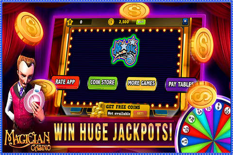 Magician 777 Hot Slots Casino Games Free Slots: Free Games HD ! screenshot 3