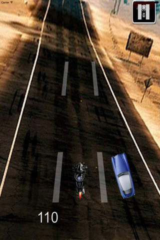 Fire On Two Wheels - A Crazy Motocross Game In The Highway screenshot 2