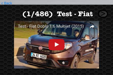 Fiat Doblo Premium | Watch and learn with visual galleries screenshot 4