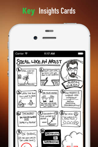 Steal Like an Artist: Practical Guide Cards with Key Insights and Daily Inspiration screenshot 4