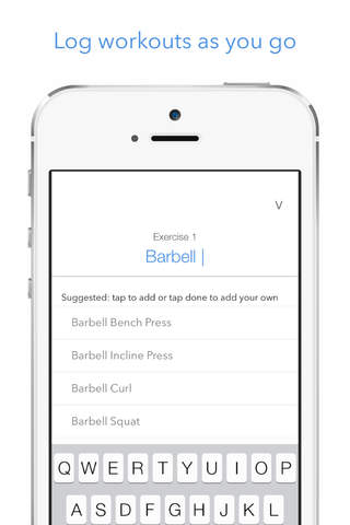 Lift - Workout Log Gym Tracker screenshot 3