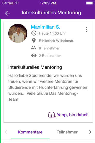UniYApp Tübingen screenshot 4