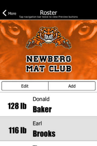Newberg Mat Club. screenshot 4