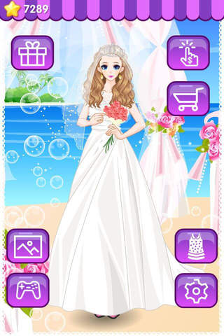 Fairy Tale Wedding – Sweet Bride Dress up and Beauty Salon screenshot 3