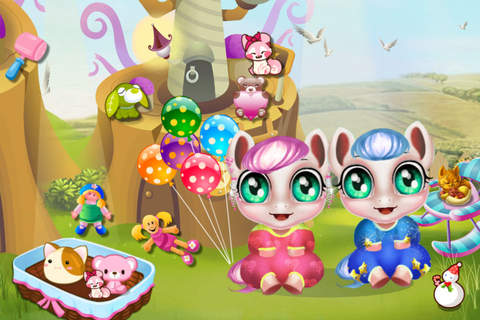 Pony Beauty's Dream Castle——Pretty Mommy Makeup&Lovely Baby Care screenshot 2