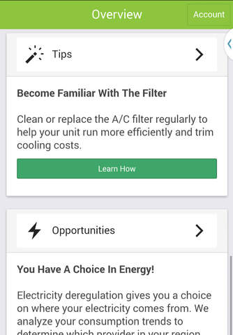 Npact Energy App screenshot 2