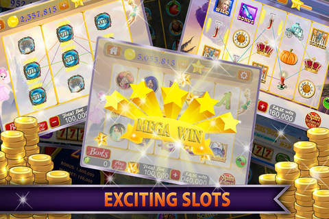 Elves Princess - Lucky Casino Tournament of Money & Golden Treasure in Vegas Slots screenshot 2