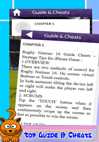 Game Guide for Rugby Nations 16 screenshot 2