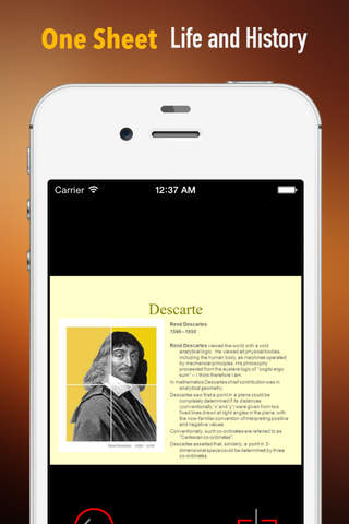 Rene Descartes Biography and Quotes: Life with Documentary screenshot 2