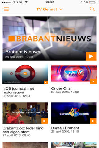 Omroep Brabant screenshot 2