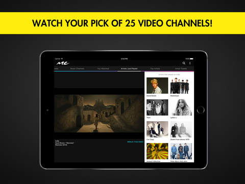 Music Choice for iPad screenshot 3