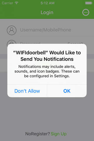 WIFIdoorbell - 可视门铃 screenshot 2