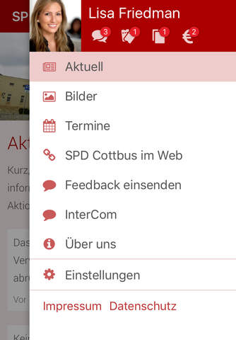 SPD Cottbus screenshot 2