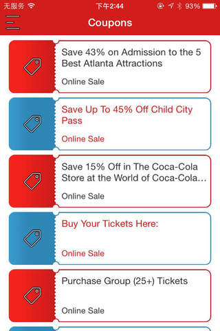 Coupons for World of Coca-cola screenshot 2