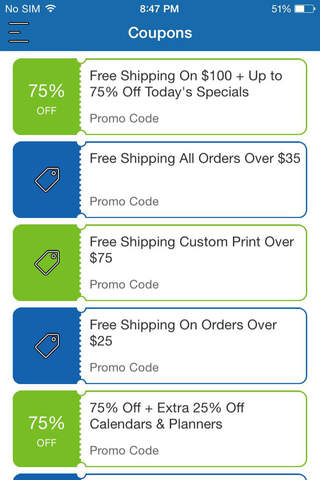 Coupons for Paper Source screenshot 2