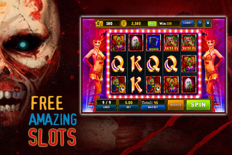 Hot 777 Zombie Circus Slots Games: Free Slots Jackpot ! screenshot 3