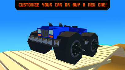 Pixel Car Fighting Arena 3D Full screenshot 4