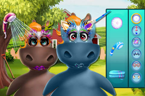 Hippo Beauty's Dream Makeup - Popular Farm Party/Lovely Pets Care screenshot 2