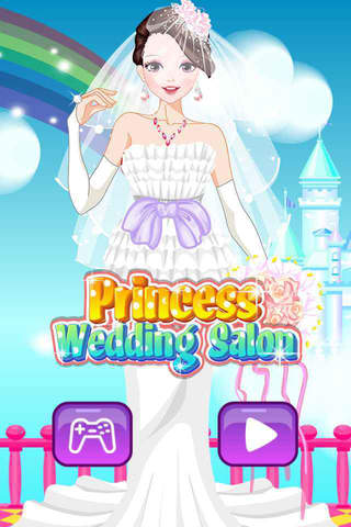 Princess Wedding Salon - Girl Makeup Games screenshot 2